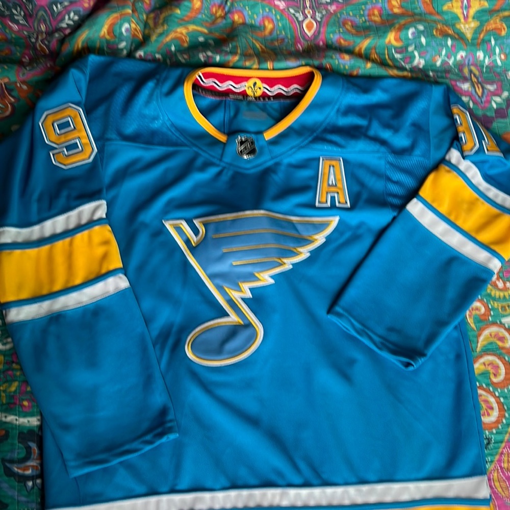 Adidas Hockey Jersey- St. Louis Blues- XXL